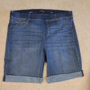 Liverpool Blue Denim Women's Shorts